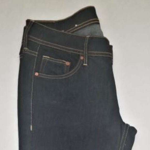 20% OFF - H&M Dark Indigo Straight Leg Jeans, 27 - Picture 5 of 8